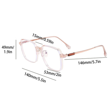 Fashion Square Ultra Light Unisex Anti-Blue Light Glasses