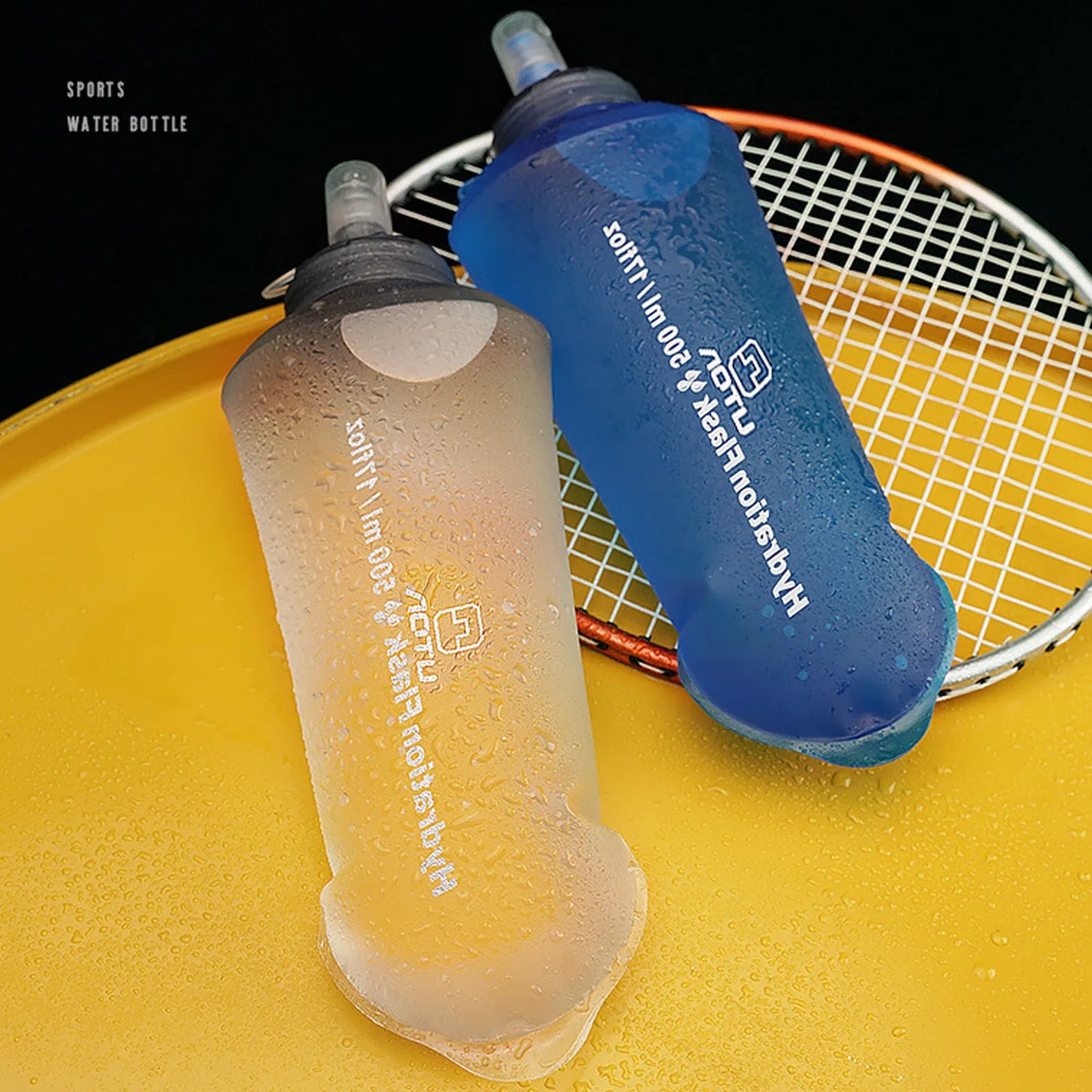 Outdoor Sports Folding Soft Water Bottle 500 Ml