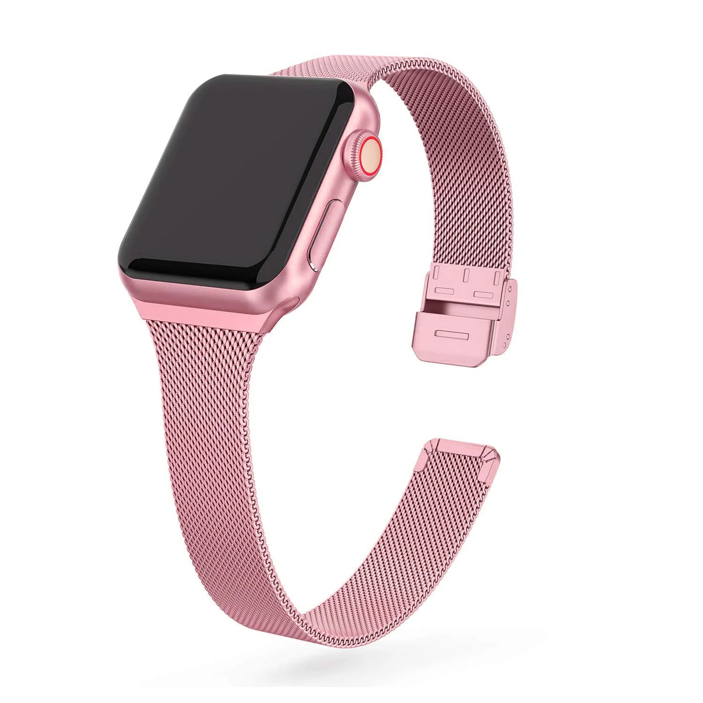 Slim Strap For Apple Watch Band 44mm 42mm 40mm 38mm iWatch series 3 4 5 6 se 7