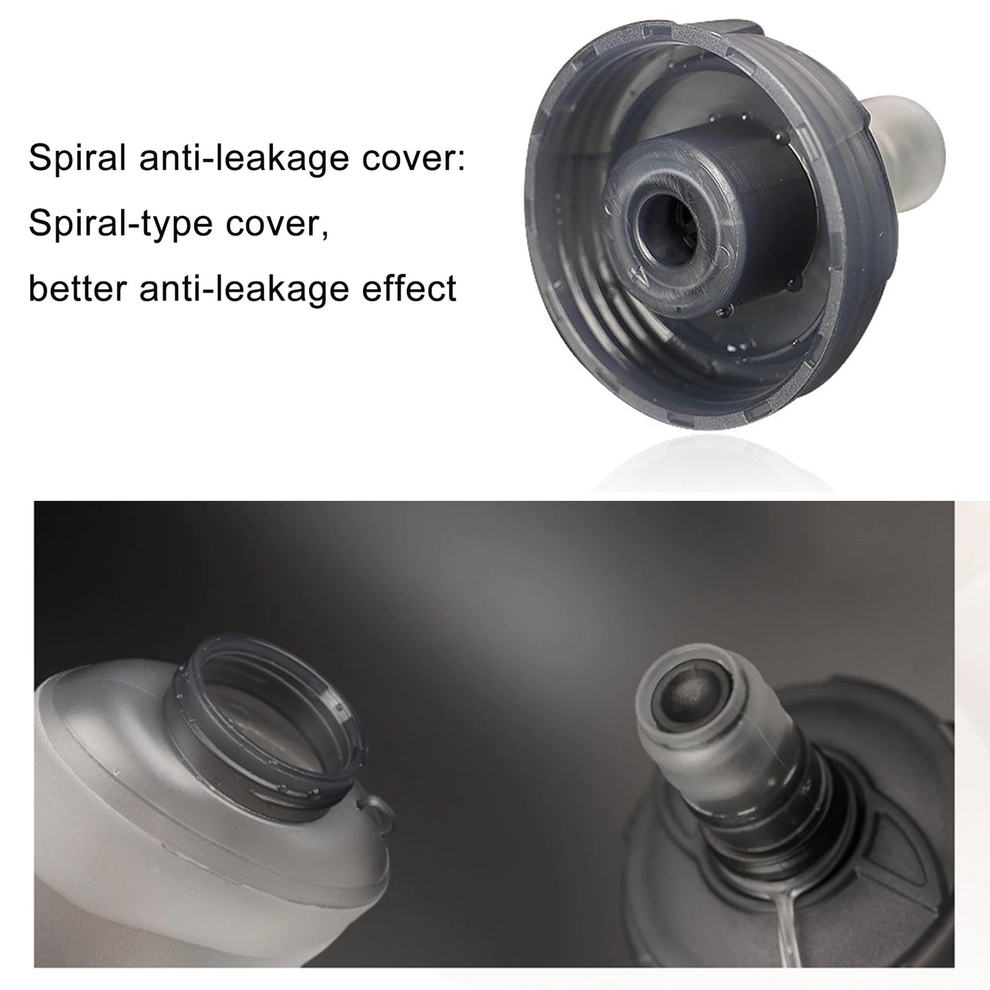 Outdoor Sports Folding Soft Water Bottle 500 Ml
