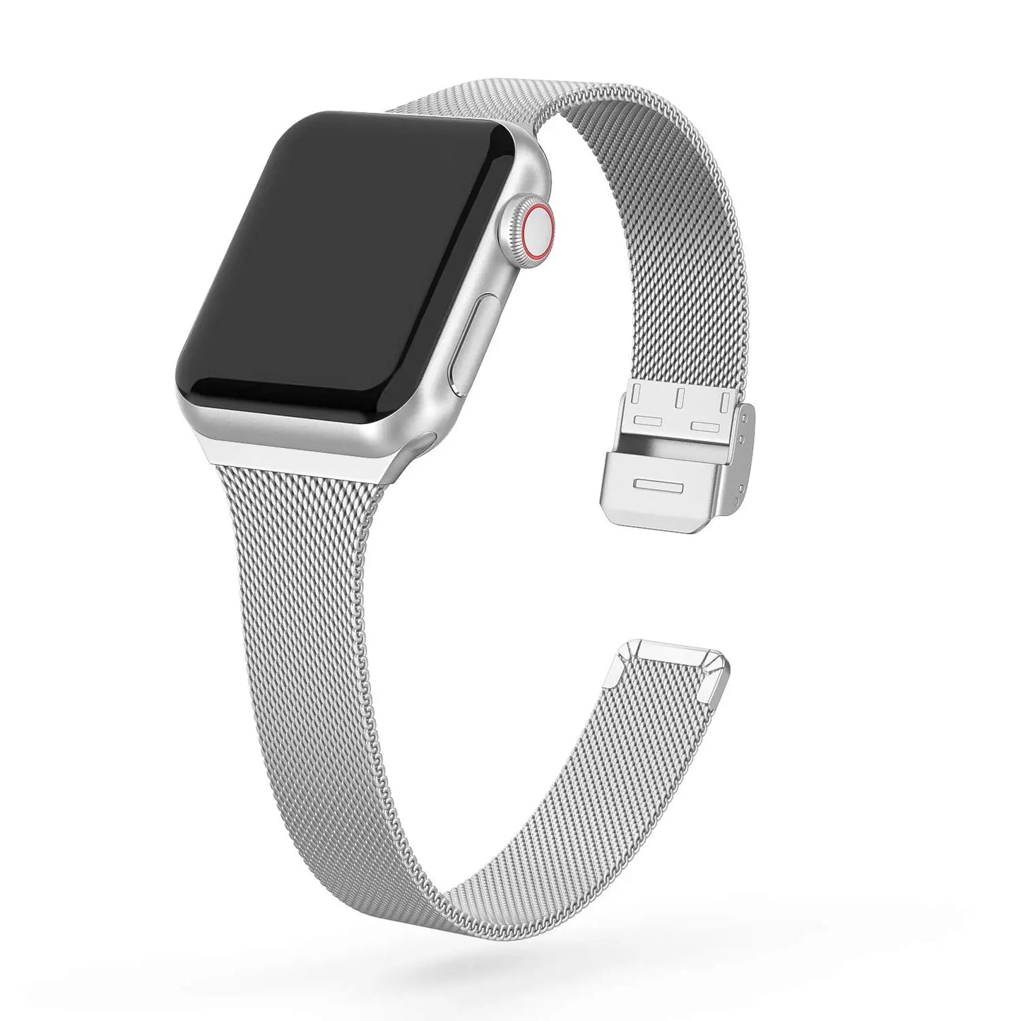 Slim Strap For Apple Watch Band 44mm 42mm 40mm 38mm iWatch series 3 4 5 6 se 7