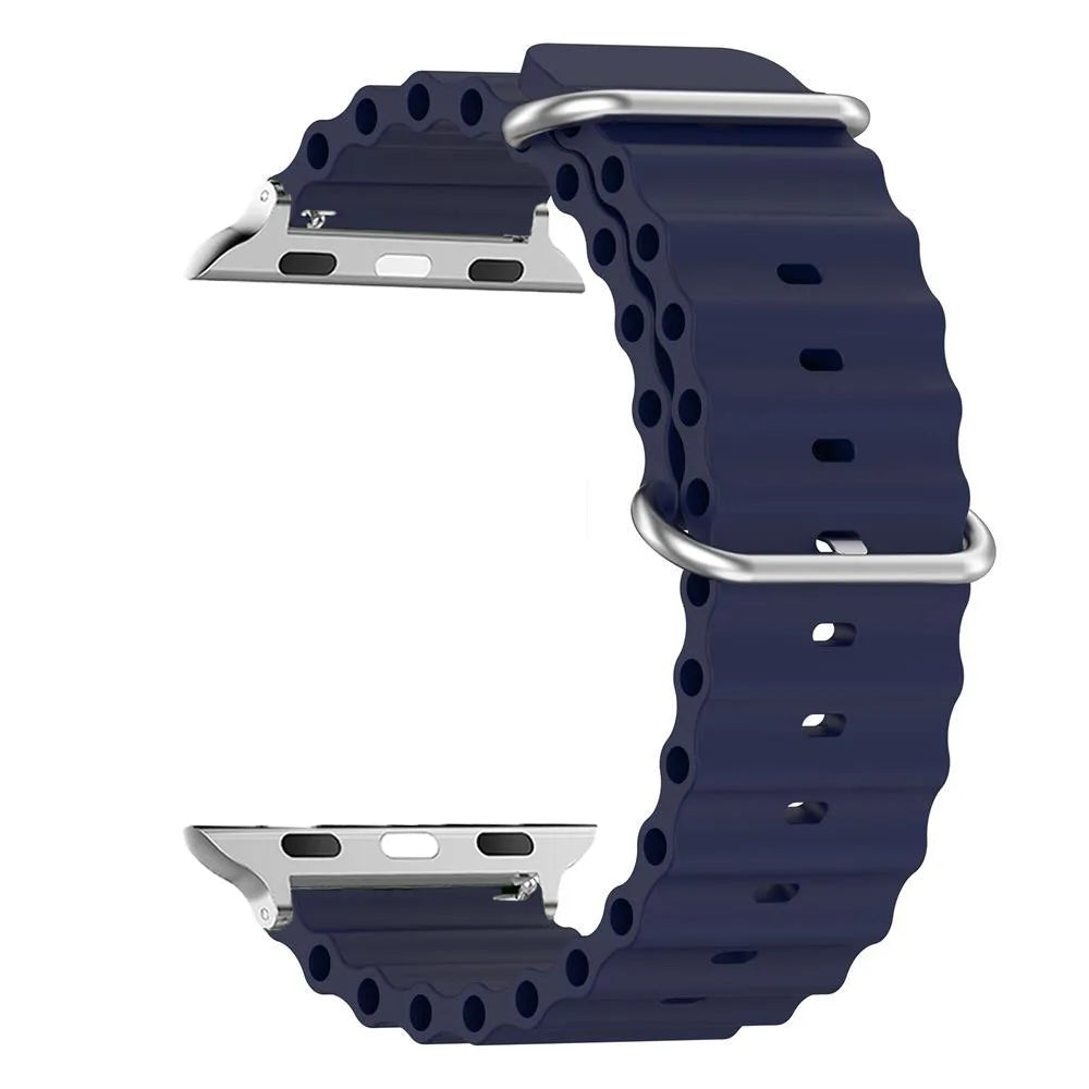 Apple Watch Band 44mm 49mm 40mm 45mm 41 38 Silicone iWatch Ultra 2 series 7 6 se 8 9