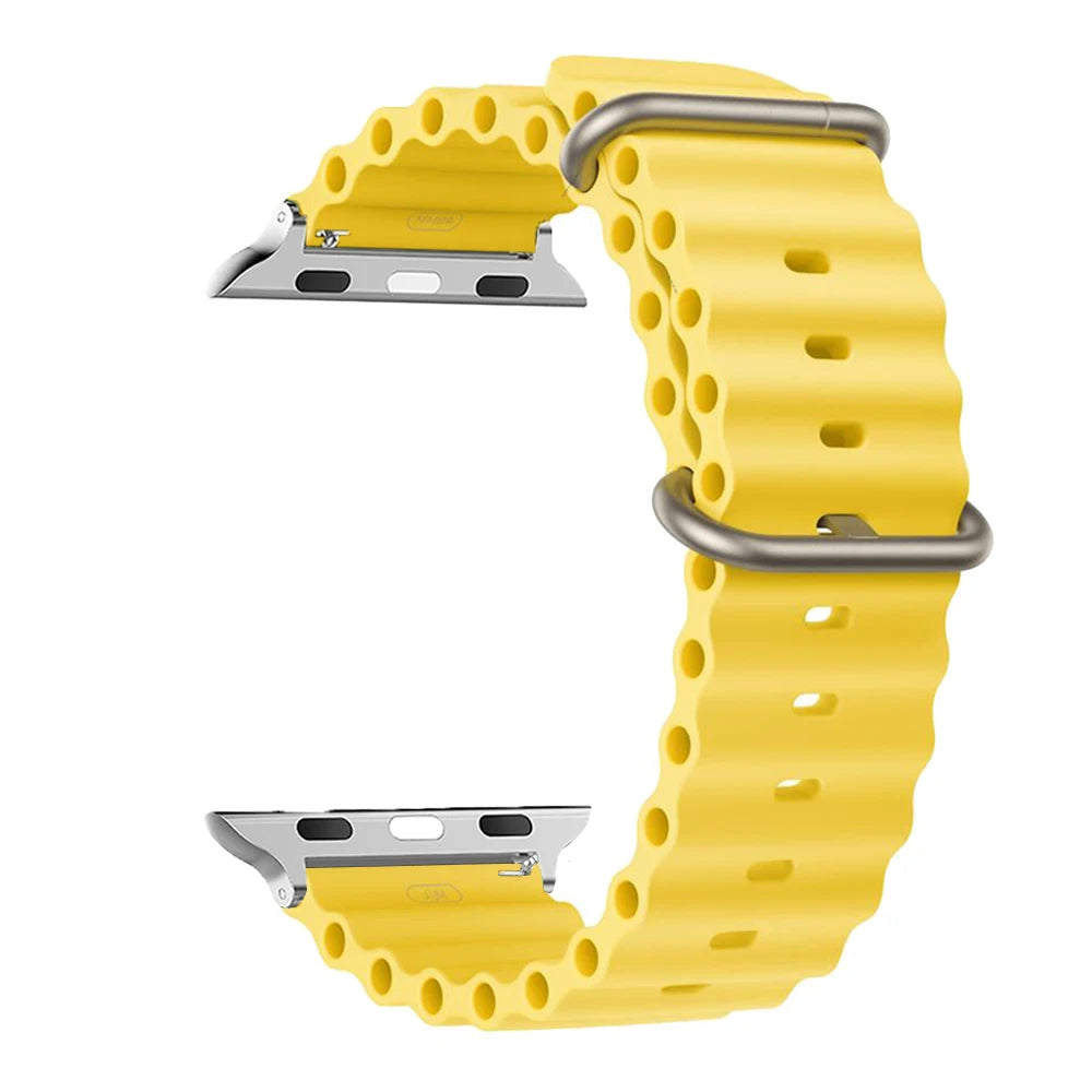 Apple Watch Band 44mm 49mm 40mm 45mm 41 38 Silicone iWatch Ultra 2 series 7 6 se 8 9
