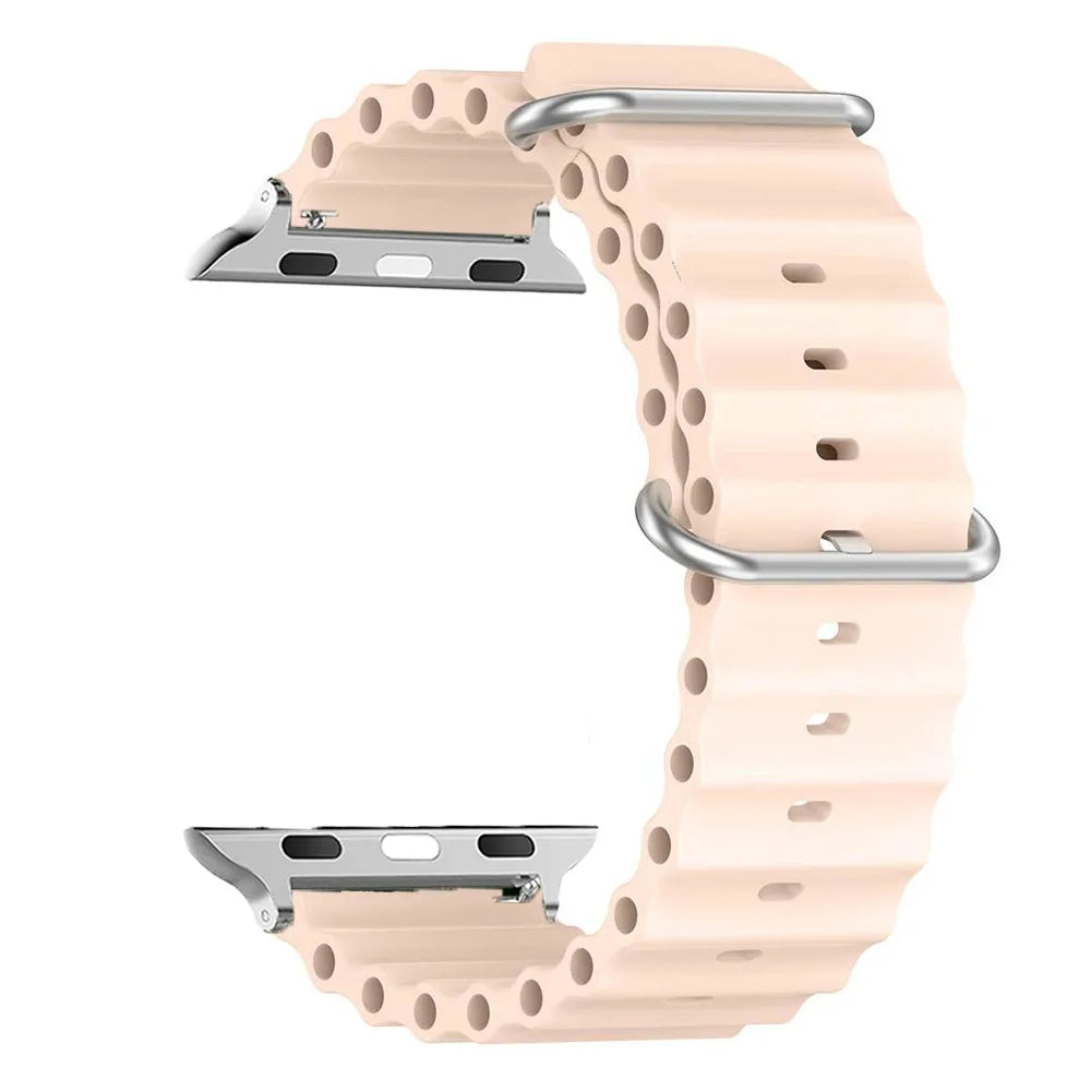 Apple Watch Band 44mm 49mm 40mm 45mm 41 38 Silicone iWatch Ultra 2 series 7 6 se 8 9