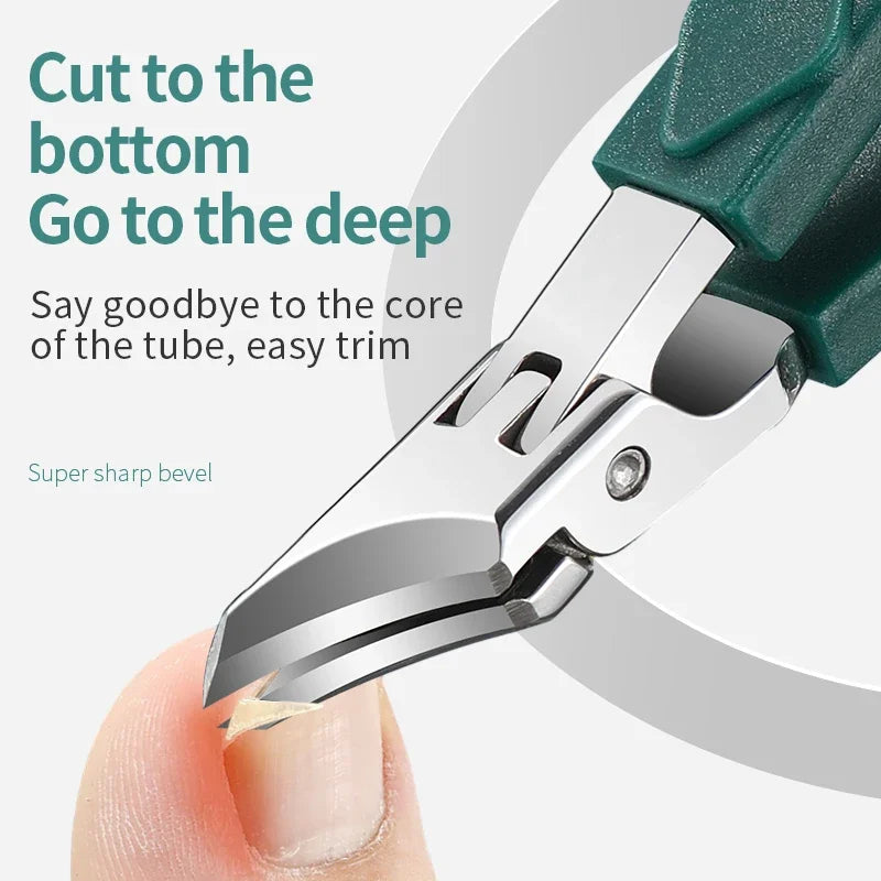 Stainless Steel Ultra - Professional Quality Toenail Clipper For Ingrown Or Thick Toenails