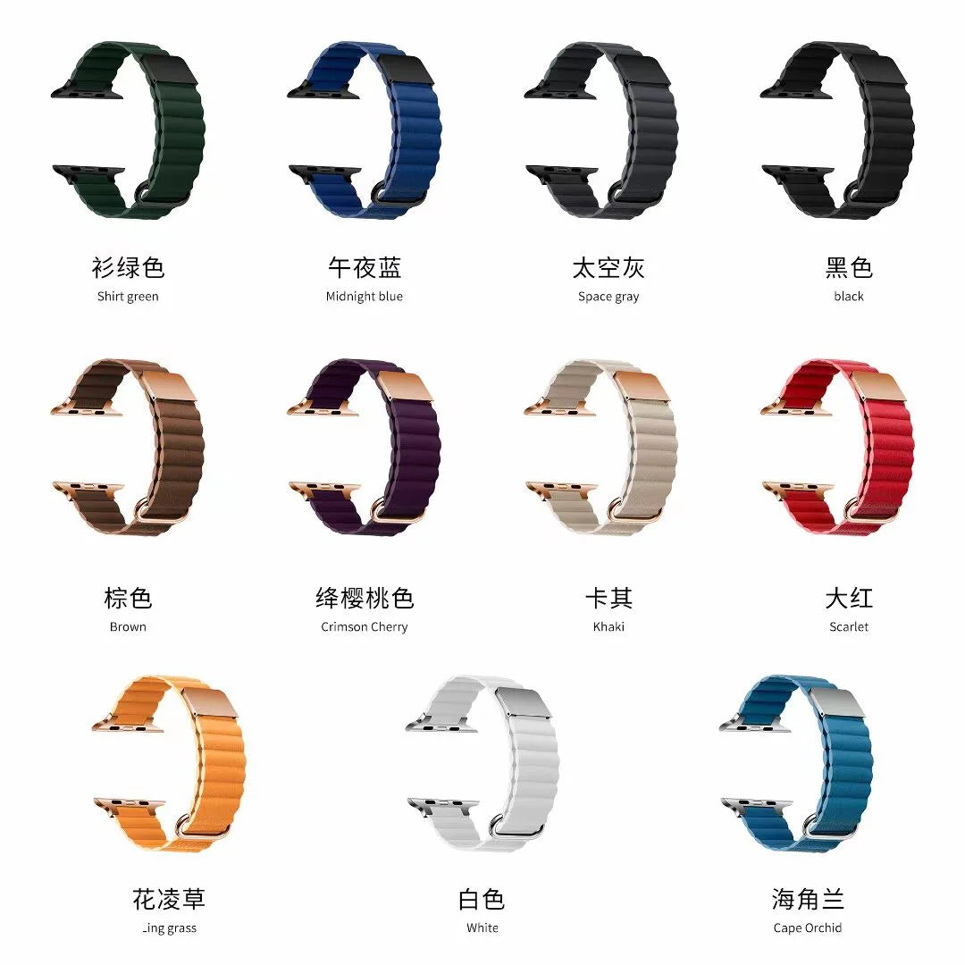 Magnetic Apple Watch Band Ultra Band 49mm 44mm 40mm 41mm 45mm 38mm iWatch Series 8 7 SE 6 5 4