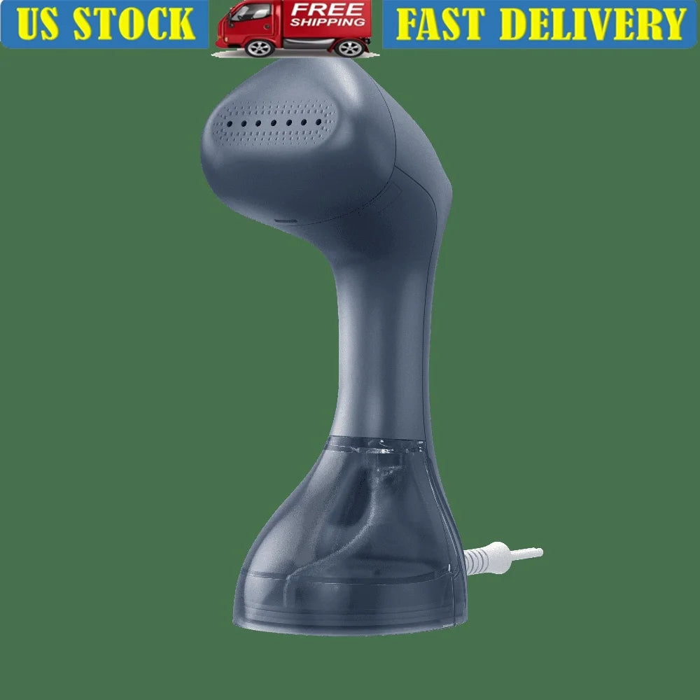 Powerful Handheld Fabric Steamer - Fast Wrinkle Removal 15min Continuous Steam
