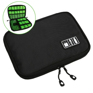 Waterproof USB Charger Travel Storage Bag Cable Organizer
