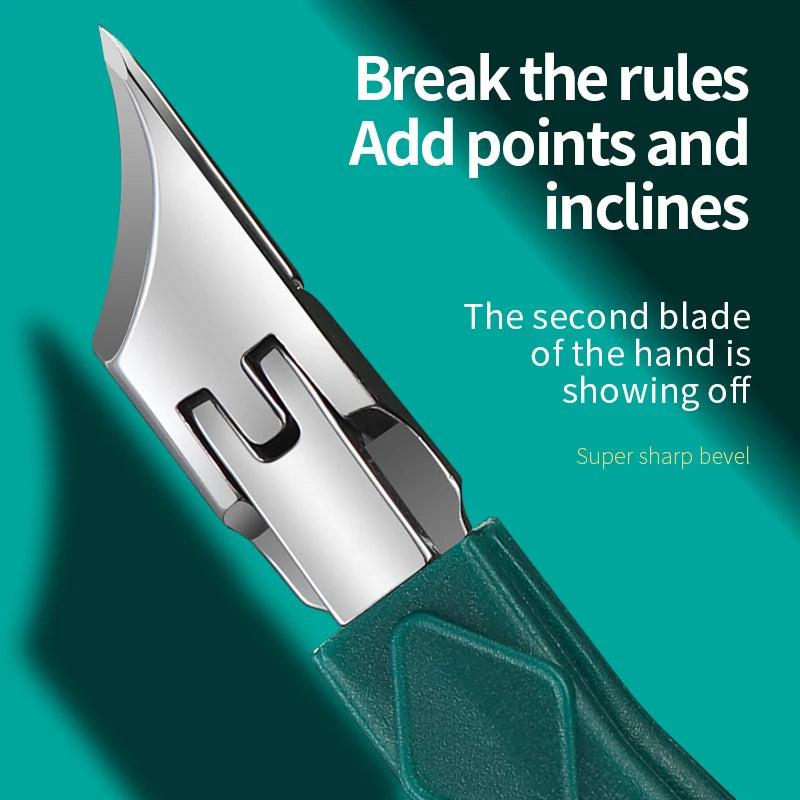 Stainless Steel Ultra - Professional Quality Toenail Clipper For Ingrown Or Thick Toenails
