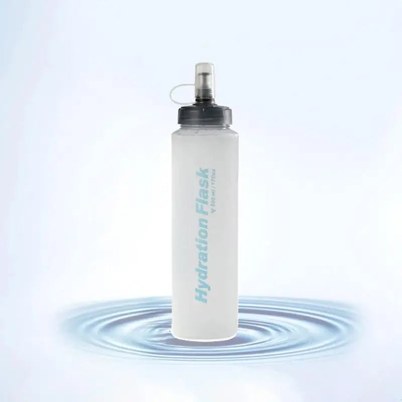 Folding Water Bottle - Soft Outdoor Drinking Bottle (500ml)