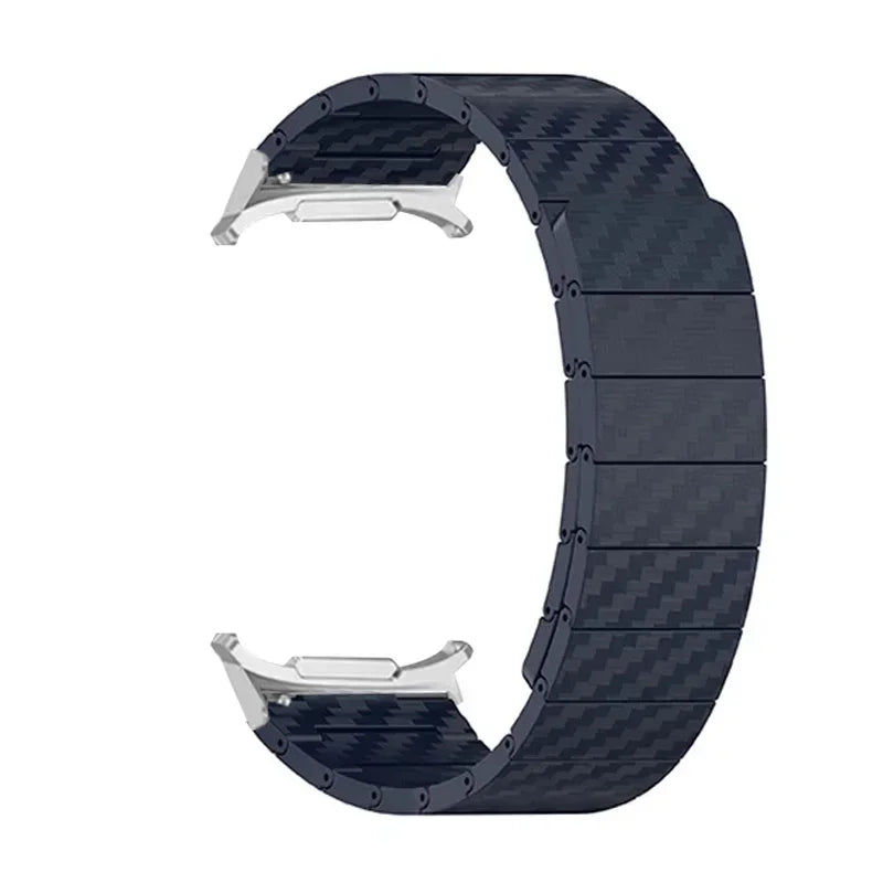 Sleek Magnetic Carbon Fiber Strap For Samsung Galaxy Watch 7 Ultra 47mm LTE Lightweight Bracelet Watchband For Galaxy Watch Ultra 47mm