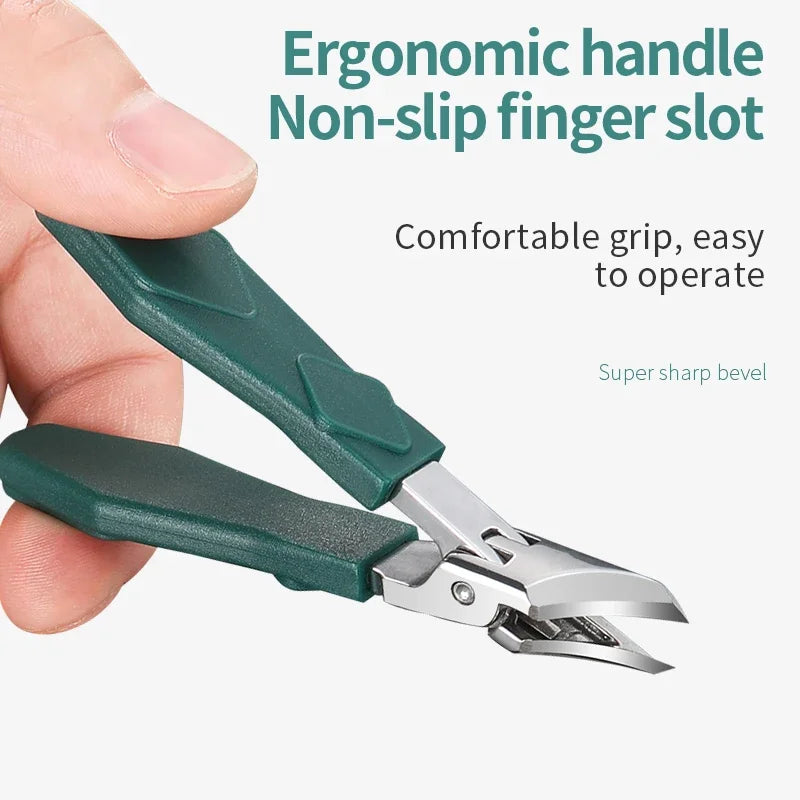 Stainless Steel Ultra - Professional Quality Toenail Clipper For Ingrown Or Thick Toenails