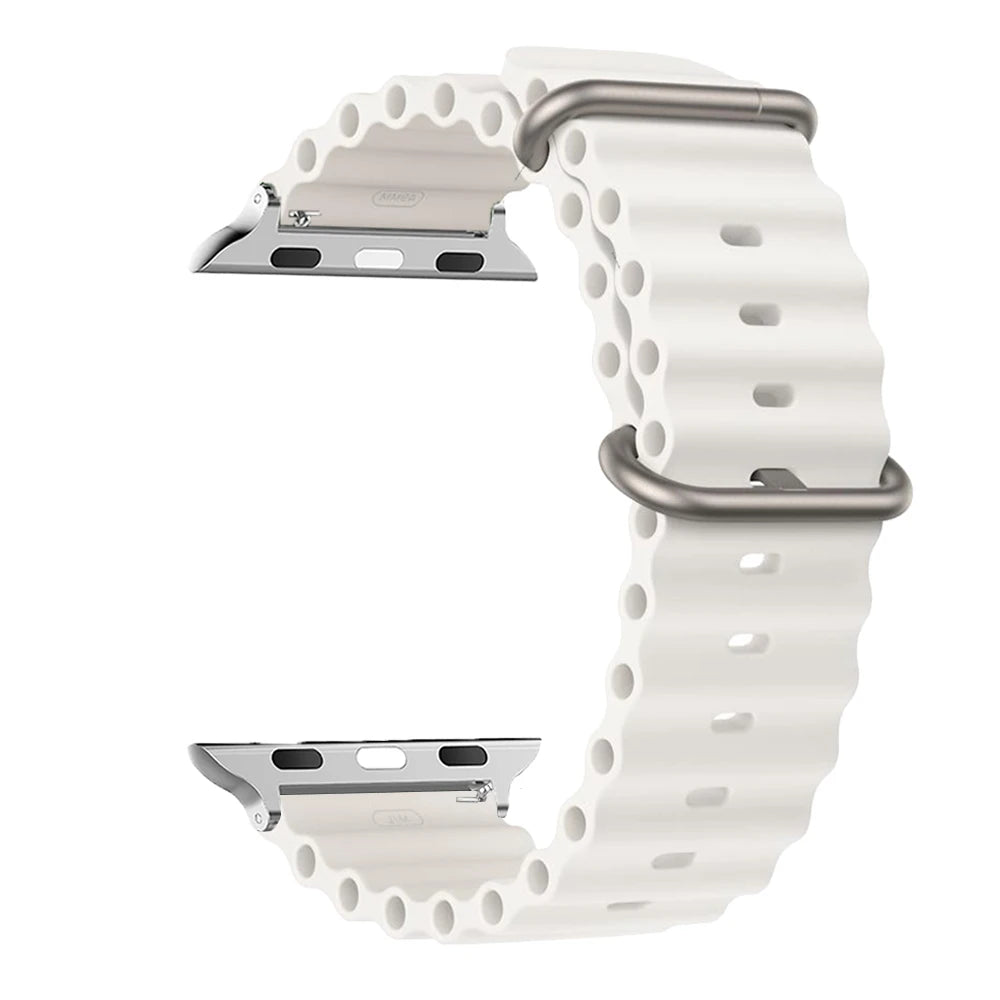Apple Watch Band 44mm 49mm 40mm 45mm 41 38 Silicone iWatch Ultra 2 series 7 6 se 8 9