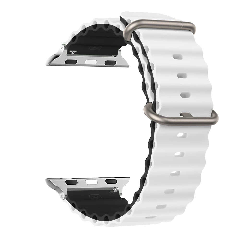 Apple Watch Band 44mm 49mm 40mm 45mm 41 38 Silicone iWatch Ultra 2 series 7 6 se 8 9
