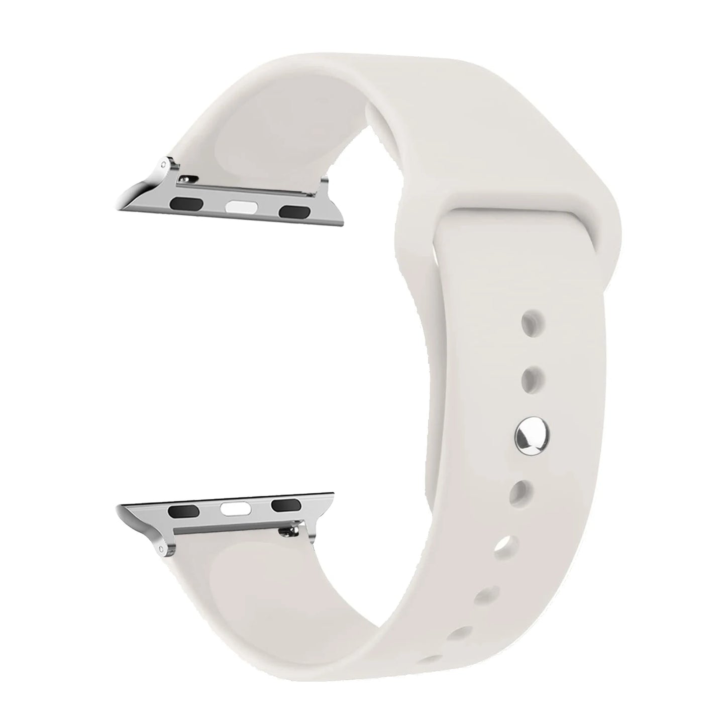 Silicone Apple Watch Bands 44mm 40mm 45mm 41mm 38mm 42mm iWatch series se 9 8 7 6 5 3 ultra 2 band 49mm