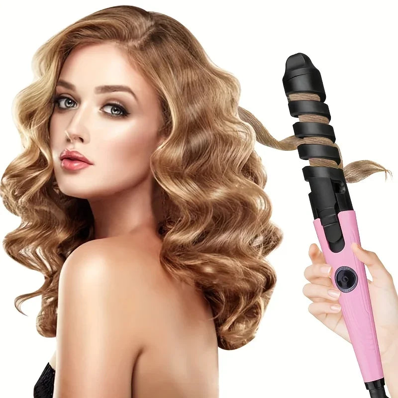 New Automatic 2 in 1 Self-Curling Iron and Hair Straightener