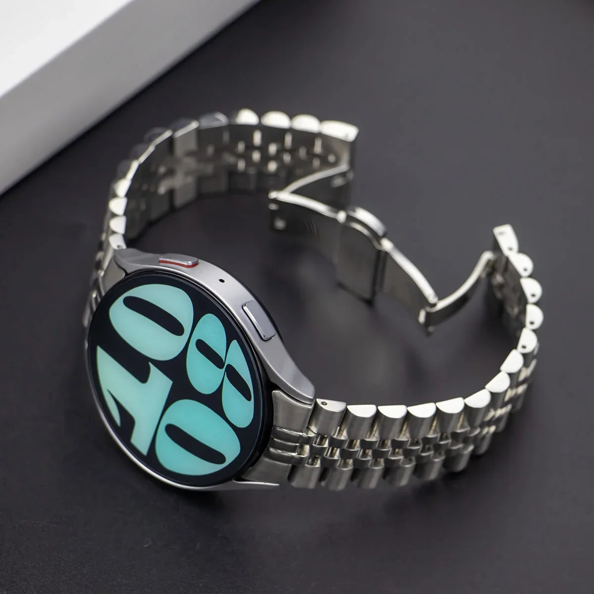 Luxury Stainless Steel No Gap Metal Band for Samsung Galaxy Watch 6 Classic 43mm 47mm 6 5 4 40mm 44mm 5Pro 45mm
