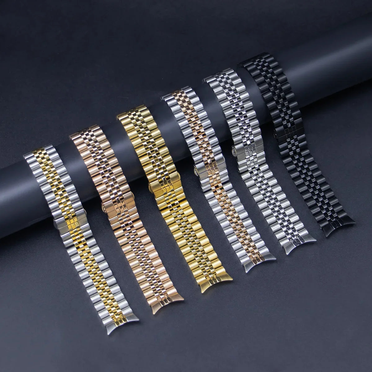 Luxury Stainless Steel No Gap Metal Band for Samsung Galaxy Watch 6 Classic 43mm 47mm 6 5 4 40mm 44mm 5Pro 45mm