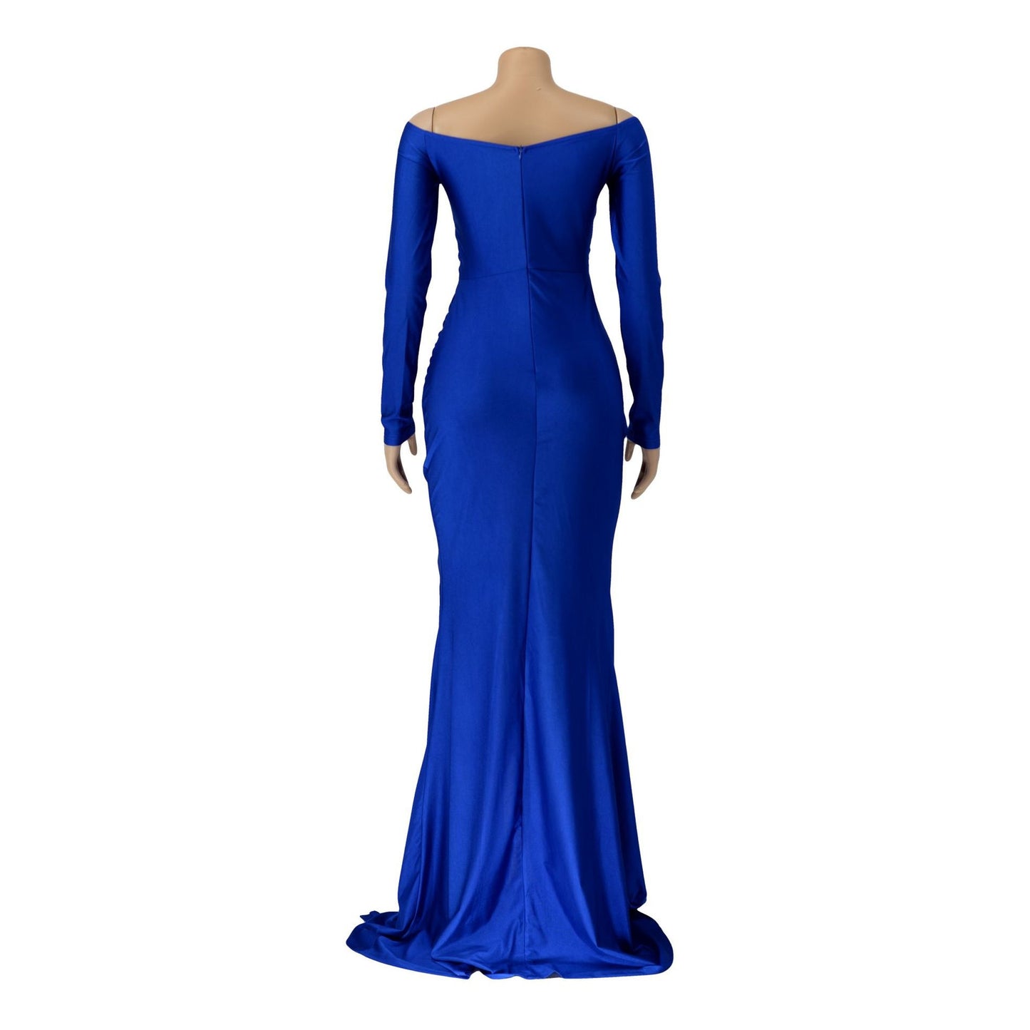 Elegant Off-Shoulder Long Sleeve Dress