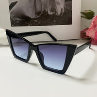 Elegant Trendy Gold Rim Fashion Cat-Eye Women's Sunglasses