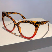 Large Frame Cat-Eye Retro Fashion Women's Glasses