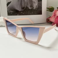 Elegant Trendy Gold Rim Fashion Cat-Eye Women's Sunglasses