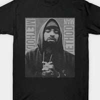 Method Man Retro Rap Premium Cotton, Classic Fit, Short Sleeve Men's Graphic T-Shirt