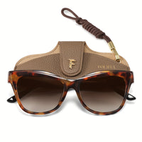 Trendy Vintage Fashion Oversized Cat Eye Polarized UV Protection Women's Sunglasses