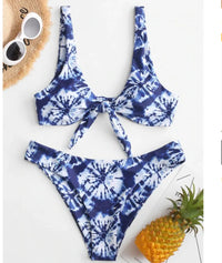 Cute Print Sexy Women's Bikini Swimsuit