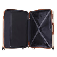 Expandable Lightweight 3 Piece Suitcase Set Travel Bag, Carry On with 360° Spinner Wheels