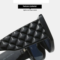 Stylish Luxury Square Large Frame Retro UV400 Protection Women's Sunglasses