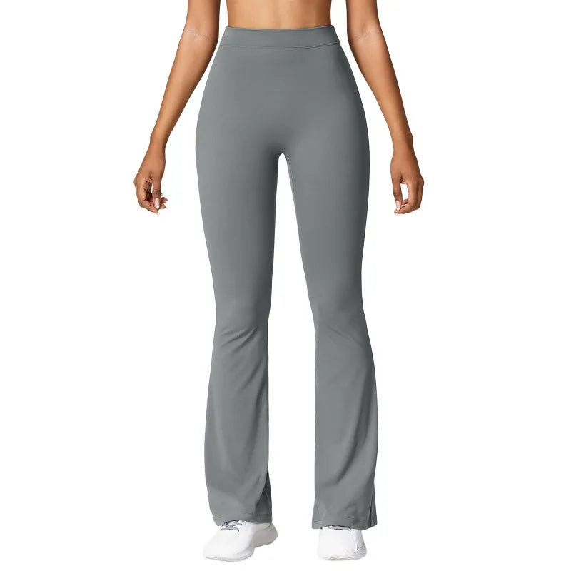 Sexy V-Back High Waist Scrunch Butt Bootcut Sports Yoga Pants