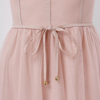 Sexy Layered Mesh Flowy Women's Cocktail Party Dress
