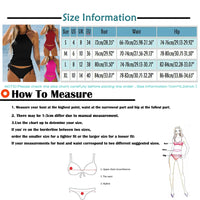 Sexy Full Coverage Backless Halter Top & Bikini Women's Swimsuit