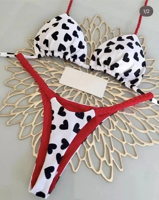 New Sexy Women's Thong Bikini Swimsuit