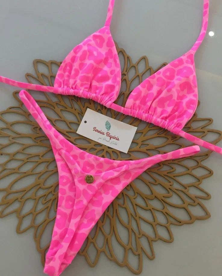 New Sexy Women's Thong Bikini Swimsuit