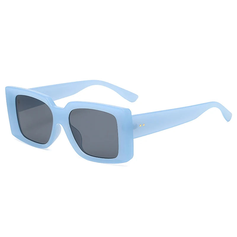 Stylish Small Square Women's Designer Fashion Sunglasses