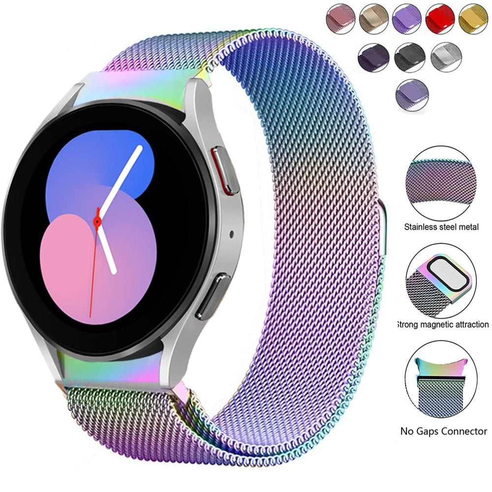 Milanese Loop No Gaps Band For Samsung Galaxy Watch 6/4/5/5 pro 44mm 40mm 20mm 4-6 classic 43mm 47mm