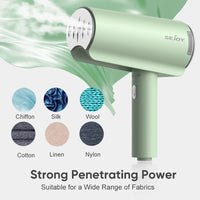 Portable Travel Handheld Garment Steamer for Clothes - Fast Heating Fabric Wrinkles Remover