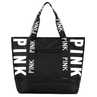 Cute Weekender Bag - Large Capacity Overnight Luggage Bag Zipper Closure Casual Shoulder Tote Bag