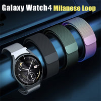 Milanese Loop No Gaps Band For Samsung Galaxy Watch 6/4/5/5 pro 44mm 40mm 20mm 4-6 classic 43mm 47mm