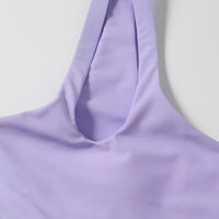 Sexy One Shoulder Split Hollow Out Women's Bikini Swimsuit