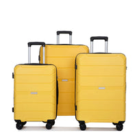 Travelhouse Hardshell Suitcase Sets - Lightweight Suitcase With TSA Lock, 3-Piece Set (20/24/28)