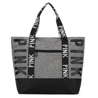 Cute Weekender Bag - Large Capacity Overnight Luggage Bag Zipper Closure Casual Shoulder Tote Bag