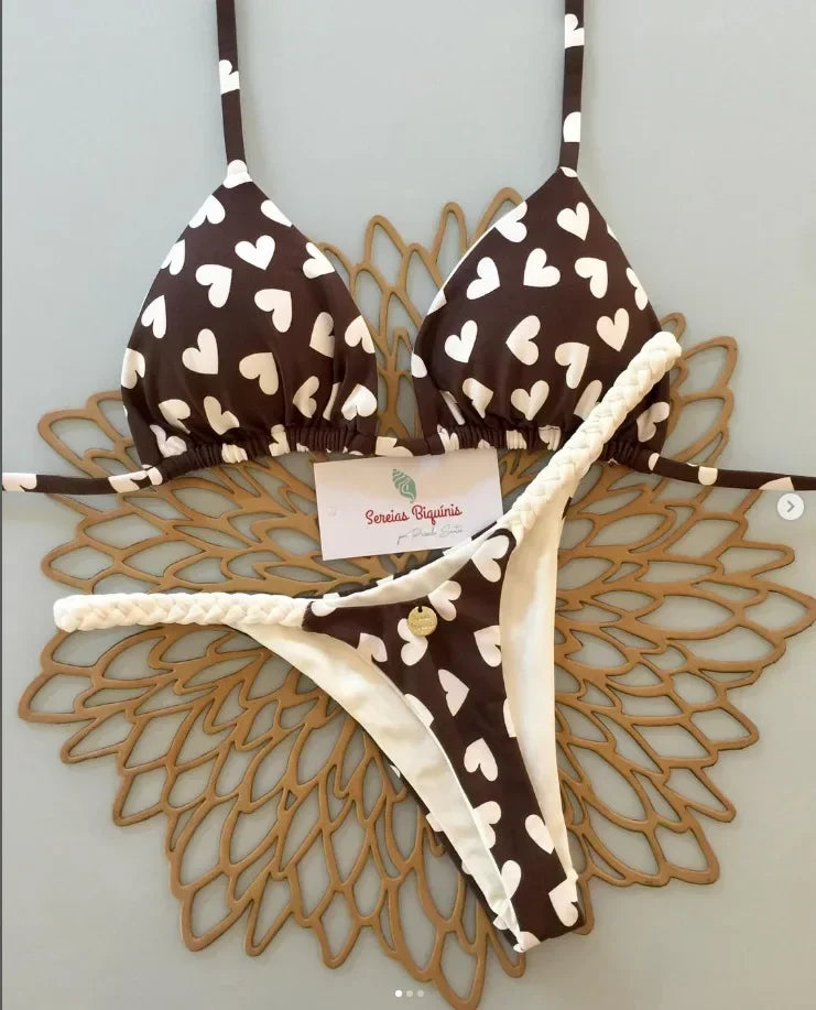 New Sexy Women's Thong Bikini Swimsuit