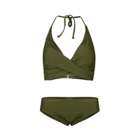 Sexy Wrap Front Top Women's Bikini Swimsuit