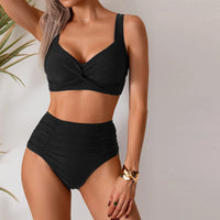 Sexy Vintage Style Women’s High Waist Bikini Swimsuit