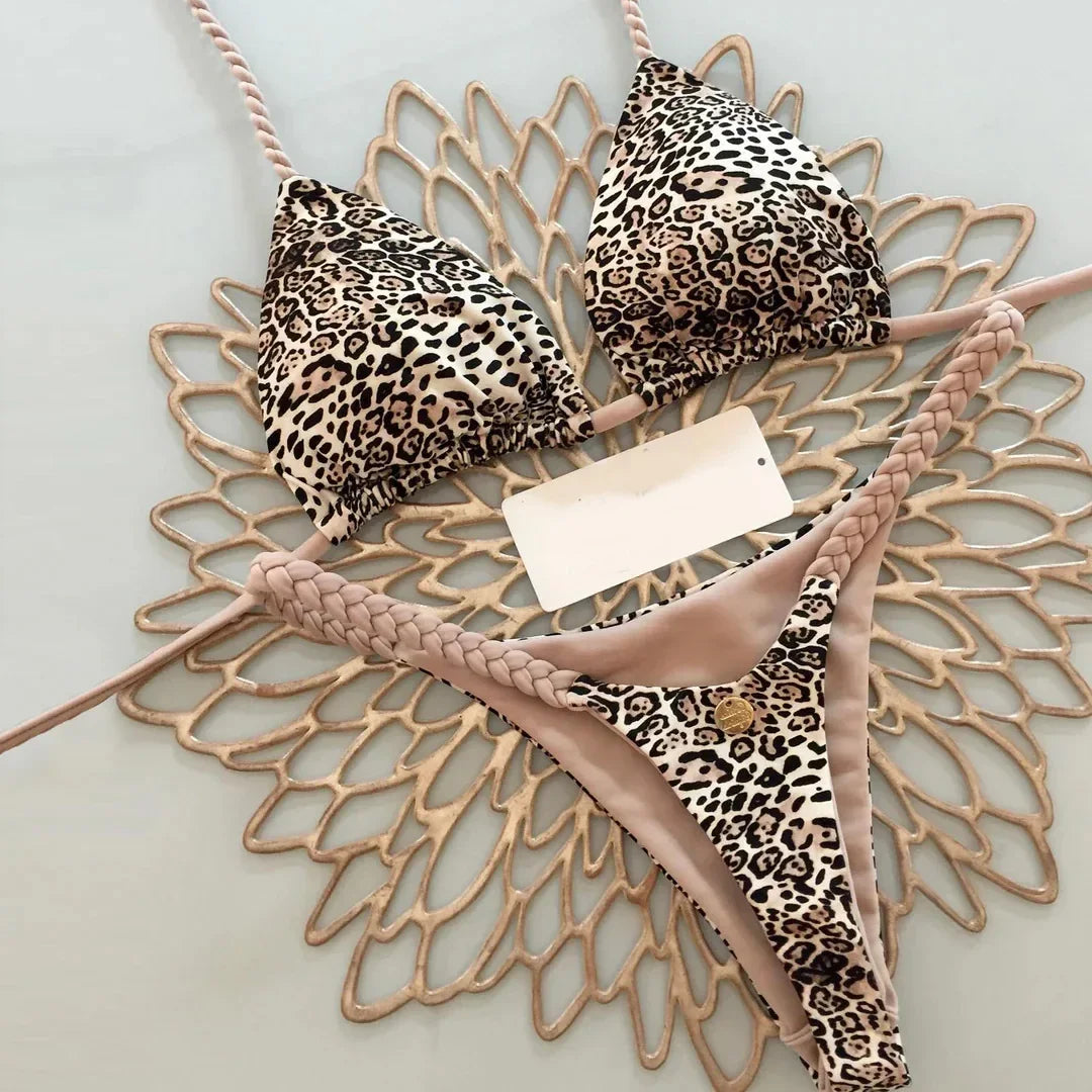 New Sexy Women's Thong Bikini Swimsuit