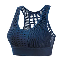 Sexy Hollow Out Back Women's Quick Dry Sports Crop Top