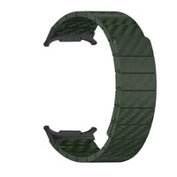 Sleek Magnetic Carbon Fiber Strap For Samsung Galaxy Watch 7 Ultra 47mm LTE Lightweight Bracelet Watchband For Galaxy Watch Ultra 47mm